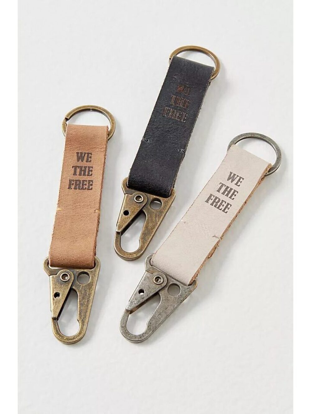 New Free People We the Free Hooked Keyring